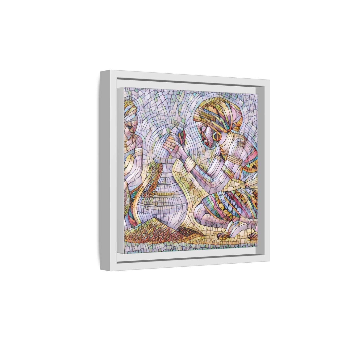 Matte Canvas, Framed (Multi-color)