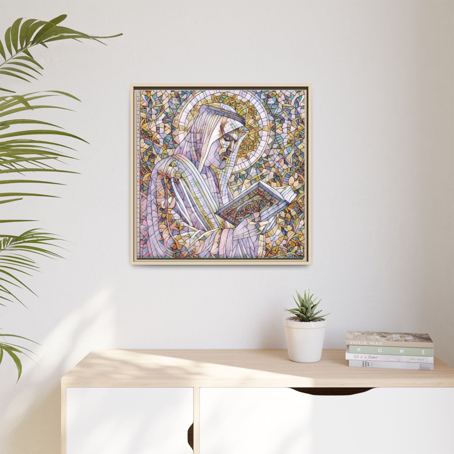 Matte Canvas, Framed (Multi-color)