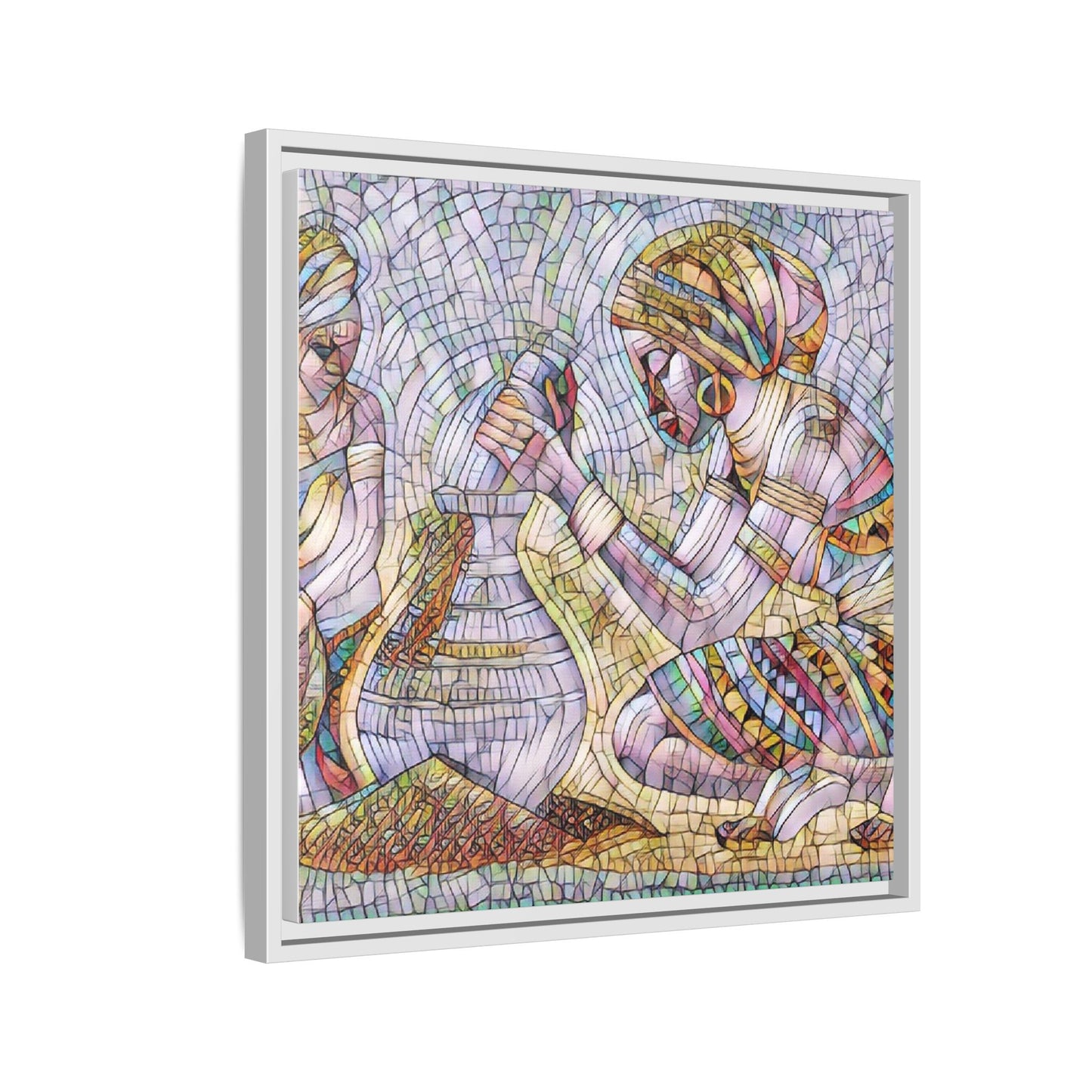 Matte Canvas, Framed (Multi-color)