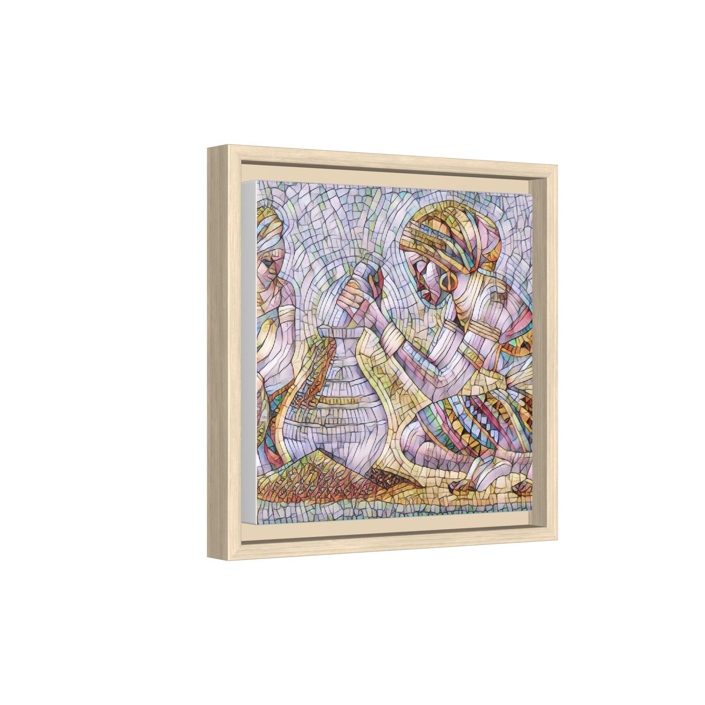 Matte Canvas, Framed (Multi-color)