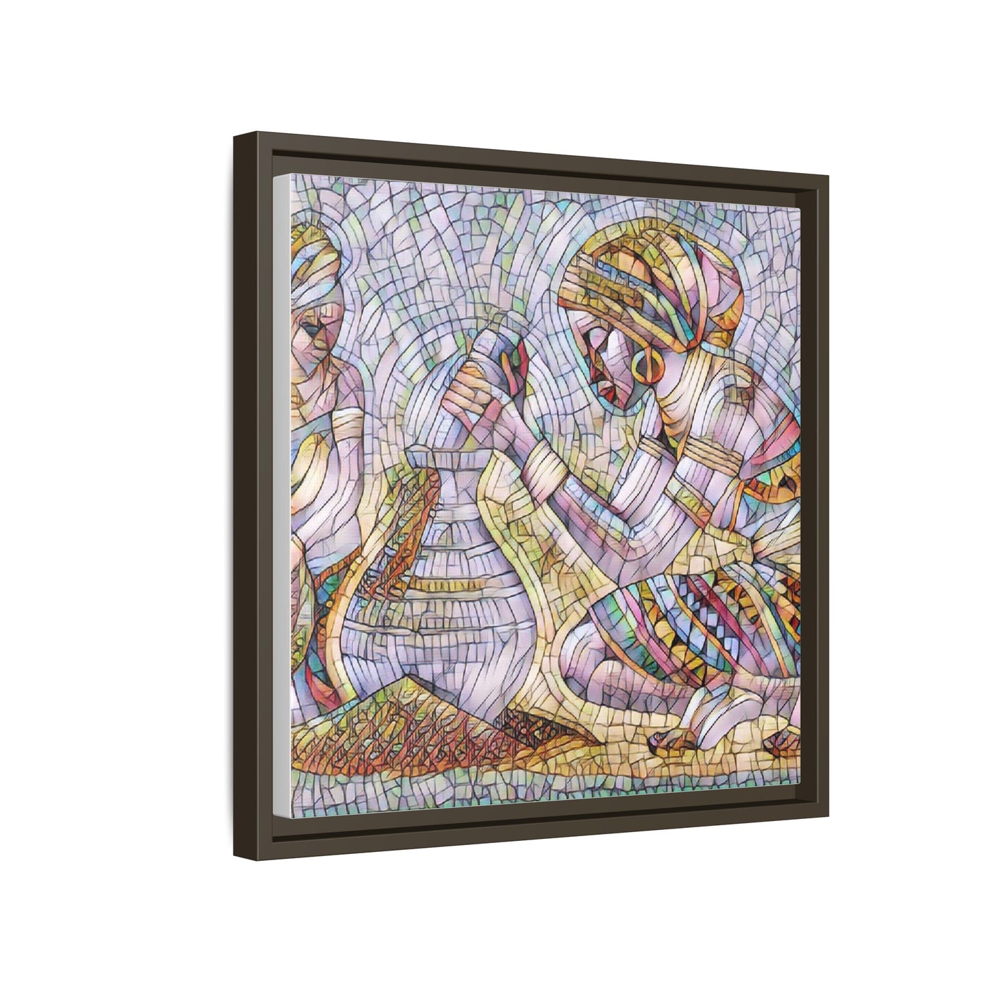 Matte Canvas, Framed (Multi-color)