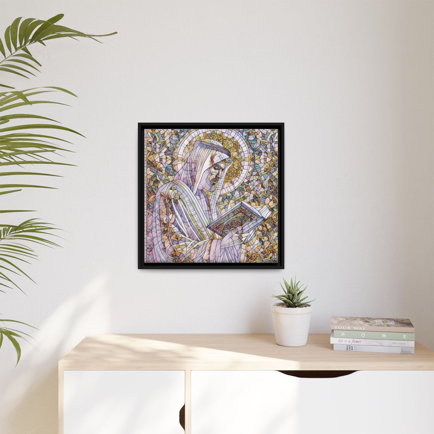 Matte Canvas, Framed (Multi-color)