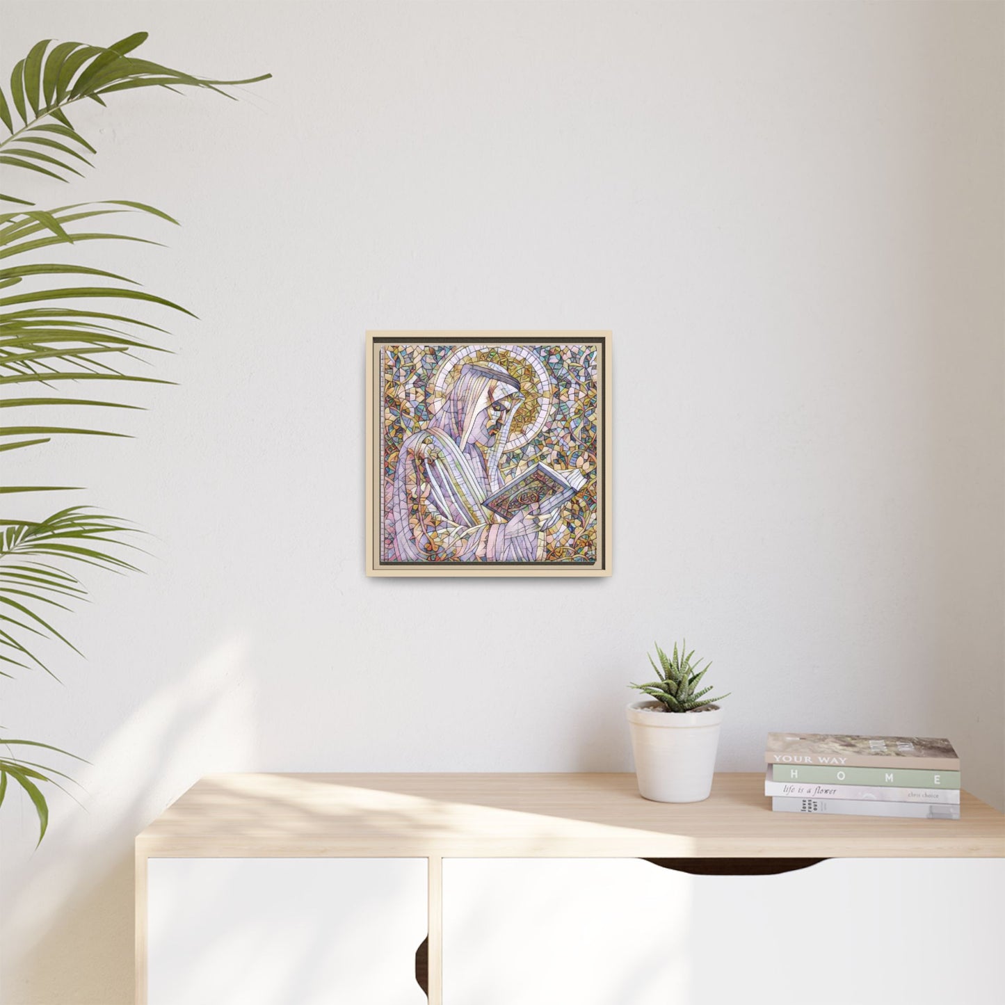 Matte Canvas, Framed (Multi-color)