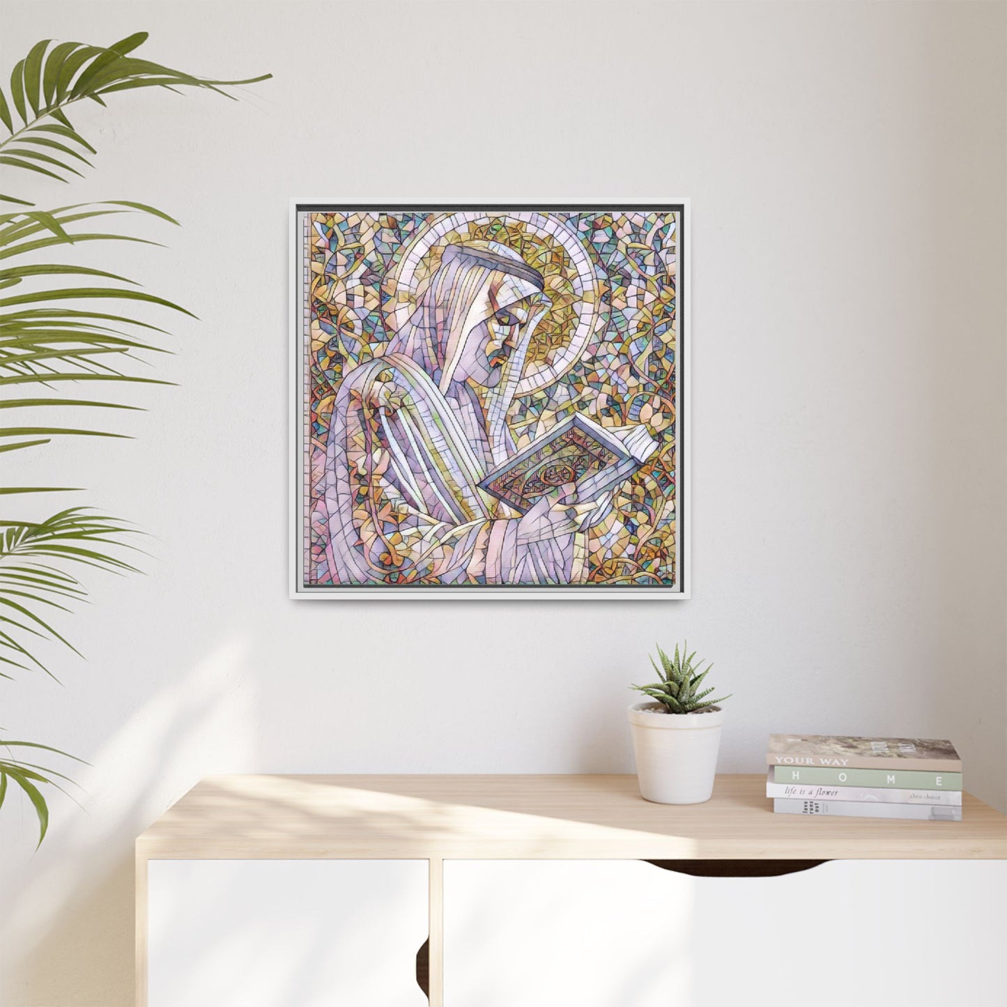 Matte Canvas, Framed (Multi-color)