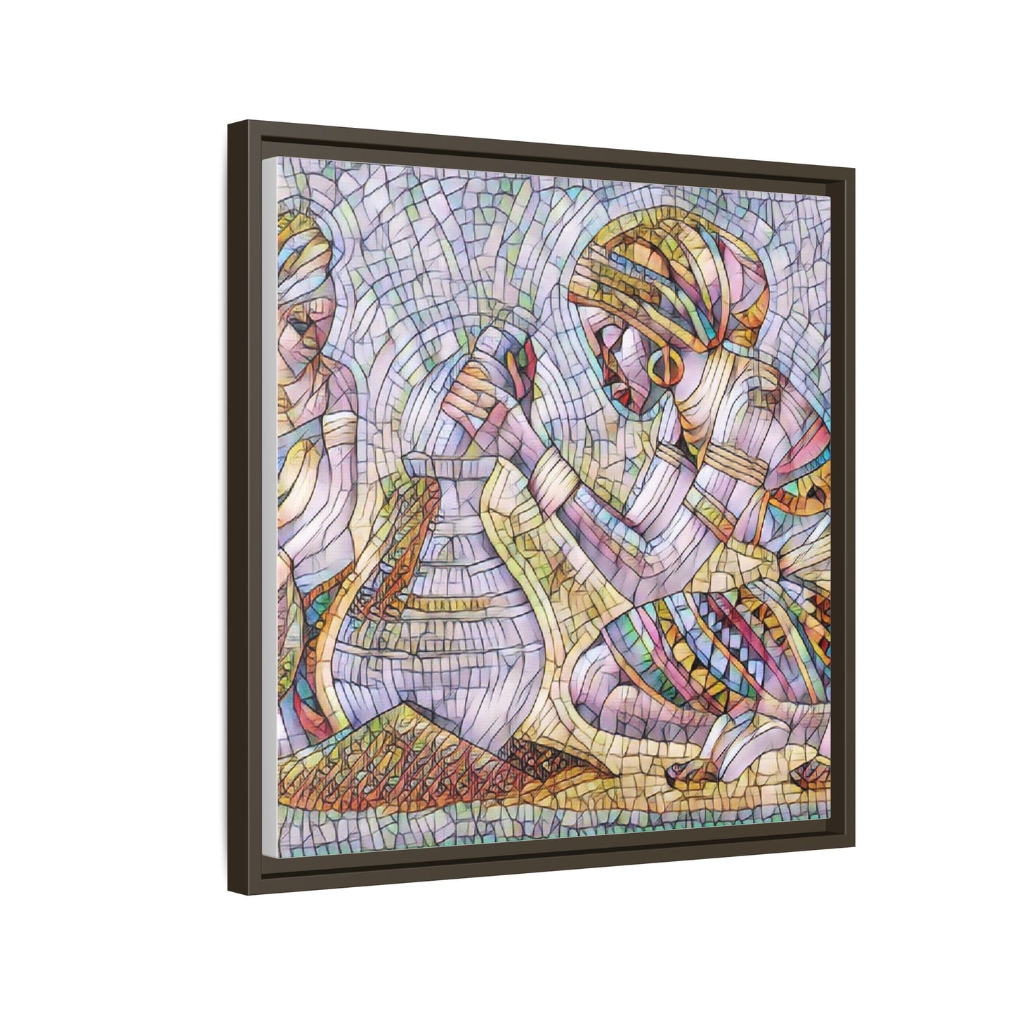 Matte Canvas, Framed (Multi-color)